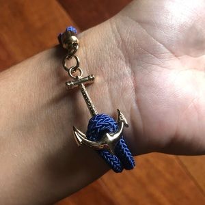 Greek Anchor Bracelet